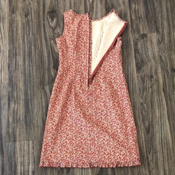 Liz Claiborne Liberty Floral Sleeveless Autumnal Midi Dress - Picture 10 of 12
